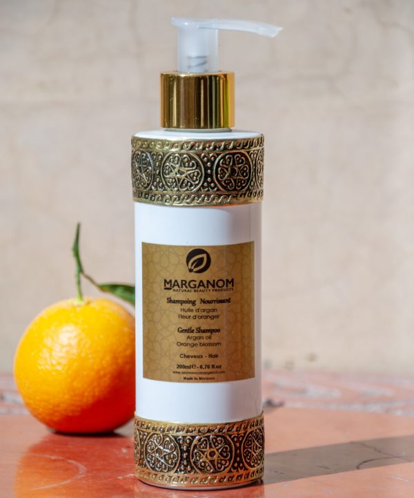 Argan oil and orange blossom shampoo intensely nourish dry hair
