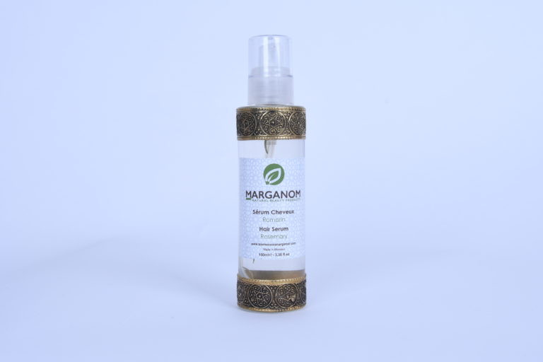 Rosemary and Argan oil hair serum of Marganom smooth your hair