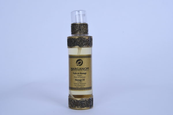 MASSAGE OIL WITH ARGAN OIL AND ORANGE BLOSSOM
