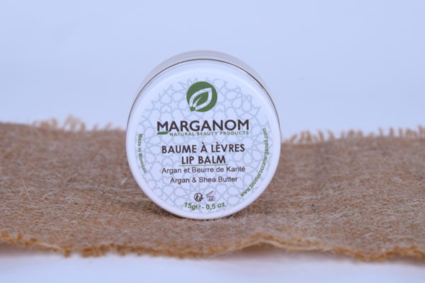 Argan and orange blossom lip balm highly enriched with organic Argan oil
