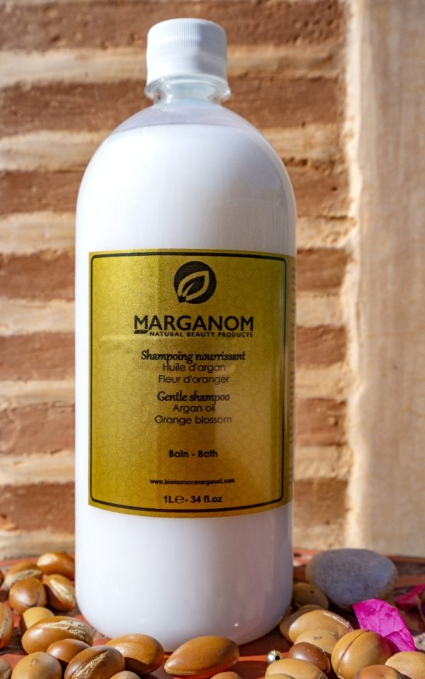 Argan oil and orange blossom shampoo